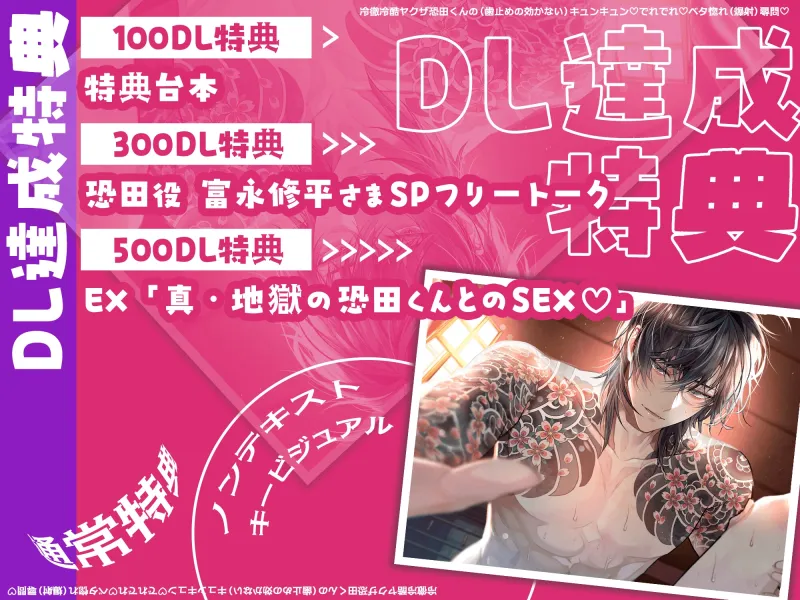 【初恋♡射精】冷徹冷酷ヤクザ恐田くんの(歯止めの効かない)キュンキュン♡でれでれ♡ベタ惚れ(爆射)尋問【全部…バレてますから…♡】