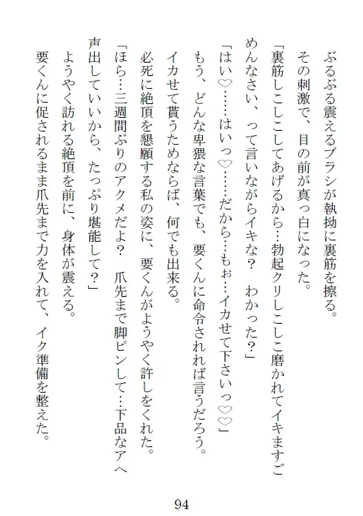 【小説版】裏アカ声優の絶頂管理after ～浮気した罰として人気声優のドS彼氏に貞操帯で管理されています～