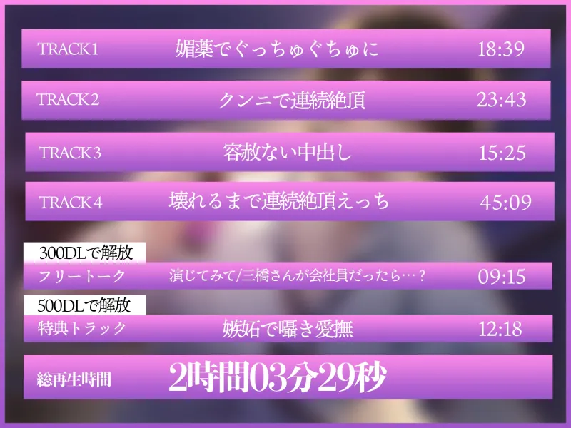 【耳責め】ヤンデレ部下と相部屋媚薬えっち【愛重】