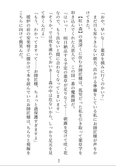 お師匠様のとろ甘溺愛調教～触手二穴えっちに堕ちて、森から出られなくなっちゃいました～