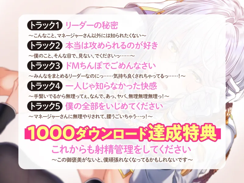 【KU100】《女性優位》欲求不満なアイドルは逆レイプを懇願する～僕のマゾちんぽをいじめて下さい～