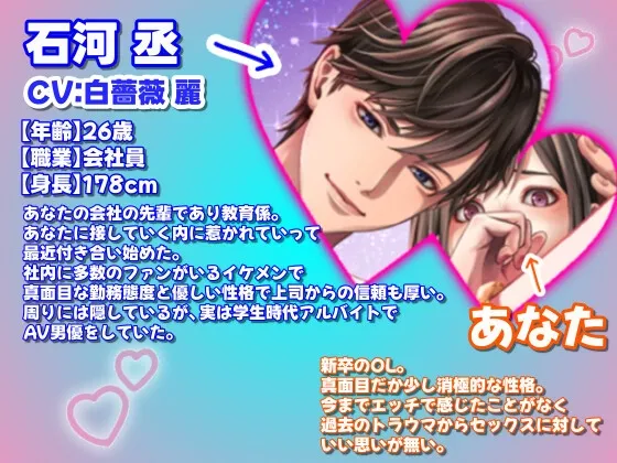 【バイノーラル/KU100】不感症の私がカレのおまんこ開発で潮を吹いて絶頂するまで ポルチオ/Gスポット/膣イキ