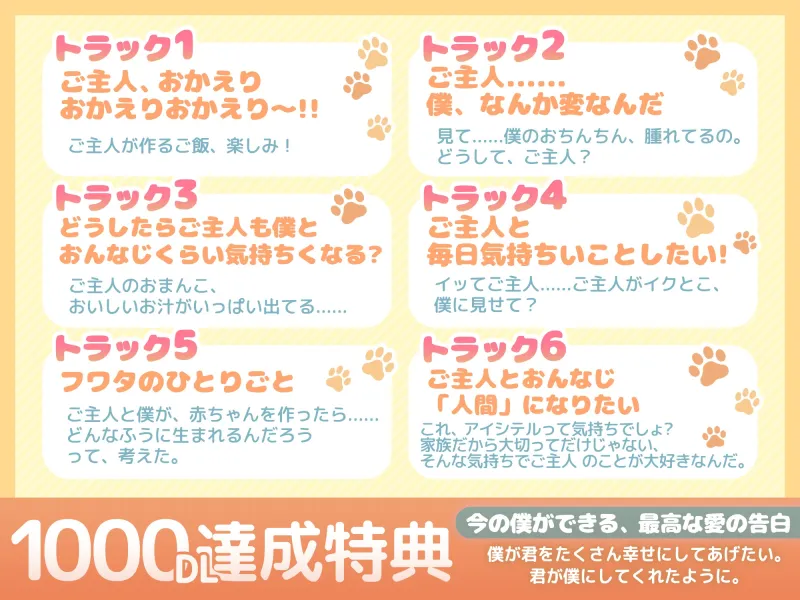 【KU100】発情ケモ耳男子!〜耳元でずーっと、もふもふペロペロ!〜