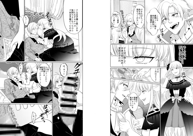 転生したら悪役令嬢、救ってくれた王子様まさかのM男で調教したら変な趣味に目覚めました