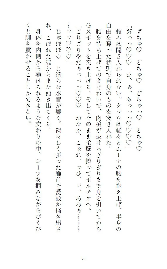 四天王戦止まりの敗北勇者、人外の娶りセックスで子宮まで溺愛される
