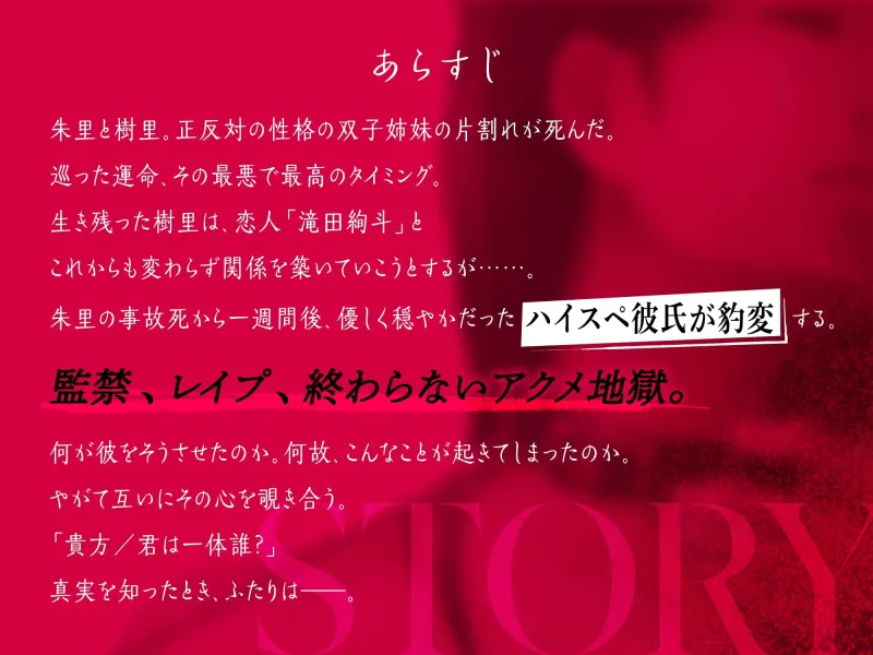 【監禁×加虐×復讐 やりきれない愛憎story】アヤトの愛した女