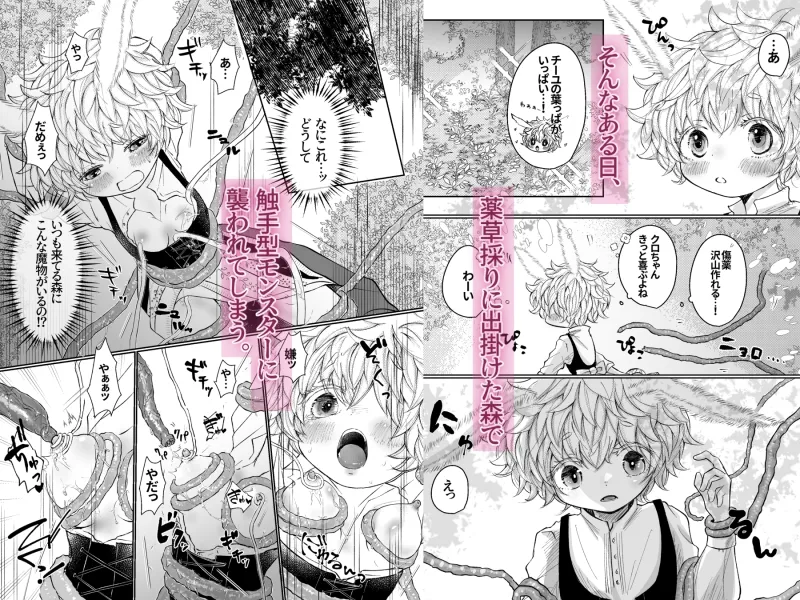 ミミとクロちゃん〜密かにクソデカ感情を抱えてた狼おにいちゃんにふわふわうさちゃんが溺愛濃厚種付けセックスされちゃうおはなし〜