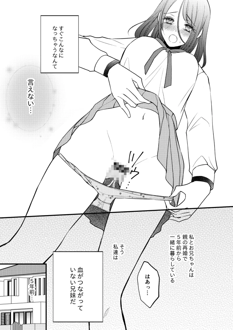 お兄ちゃんのスキンシップが過剰すぎます!