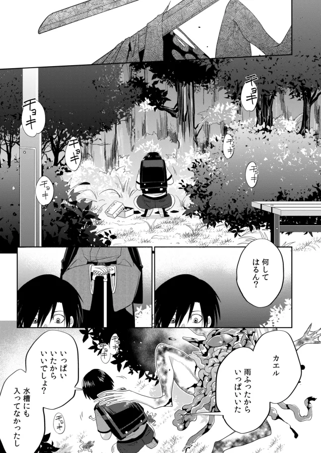 落日の蘭鋳 黎明の燕