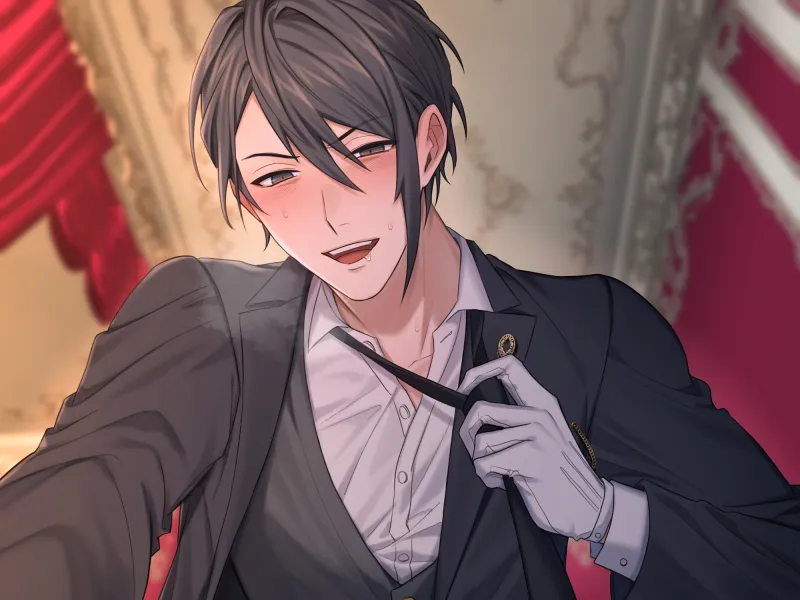 執事、三条響はお嬢様のお申し付けならおっぱいだって舐めますよ!でも媚薬を盛られたら理性は保てません!