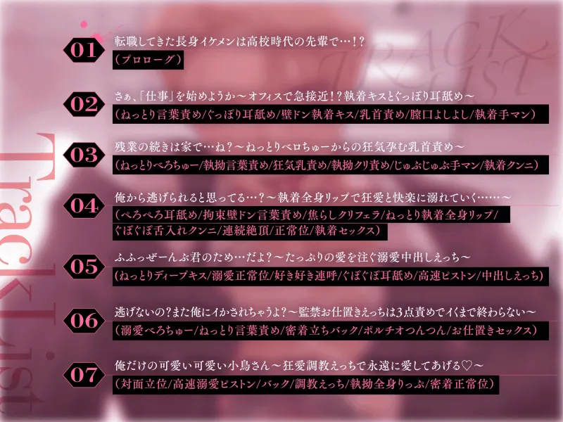 【※M向け】私のことちゅきちゅき大ちゅき先輩、うっかり嫉妬させたが最後、深夜のオシオキちんちん指導、子宮たぷたぷになるまで、帰れません!狂愛×ヤンデレ執着レイプ