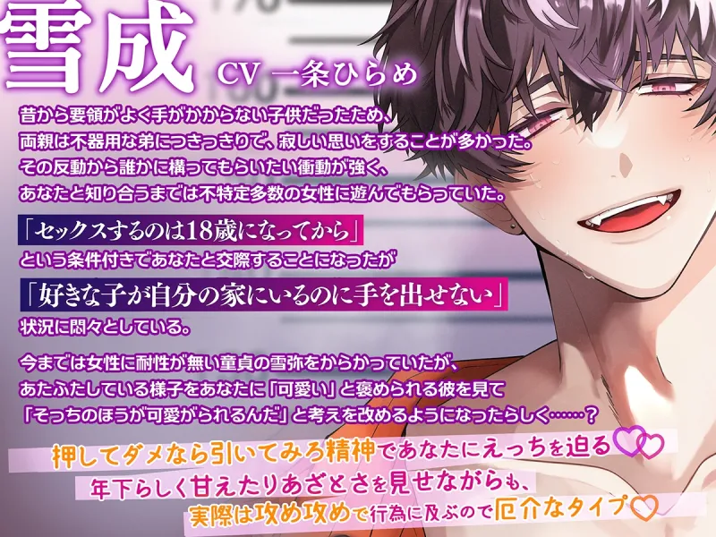 【童貞詐称罪!】おねえちゃん陥落宣言～年下ヤリチンあざと彼氏からの誘惑おねだり媚び甘えっち～