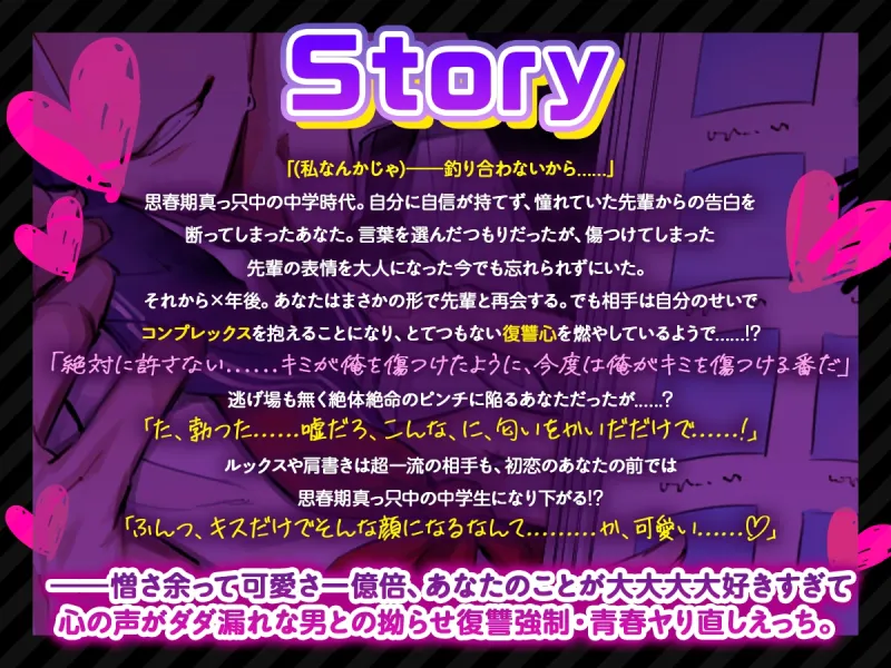 【光堕ち確定】「オナホがそんな可愛い顔をするな!」～あなた以外じゃ勃たなくなった!?プライド激高エリート男との再会復讐溺愛ダダ漏れ強制えっち～