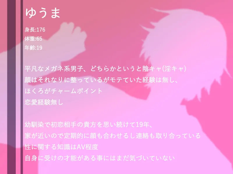 超絶可愛い幼馴染のせいで童貞陰キャが淫乱M男になっちゃいました