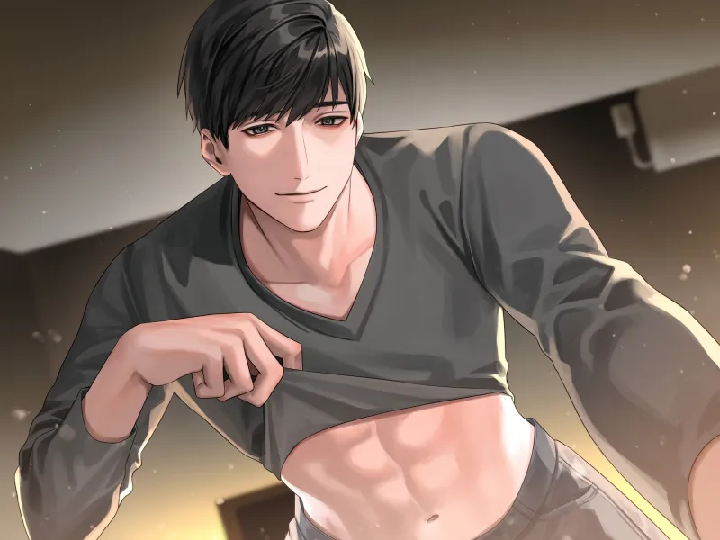 【低音デカ男】肉体美の童貞くんは、超絶倫の溺愛男子でした【圧倒的体格差】