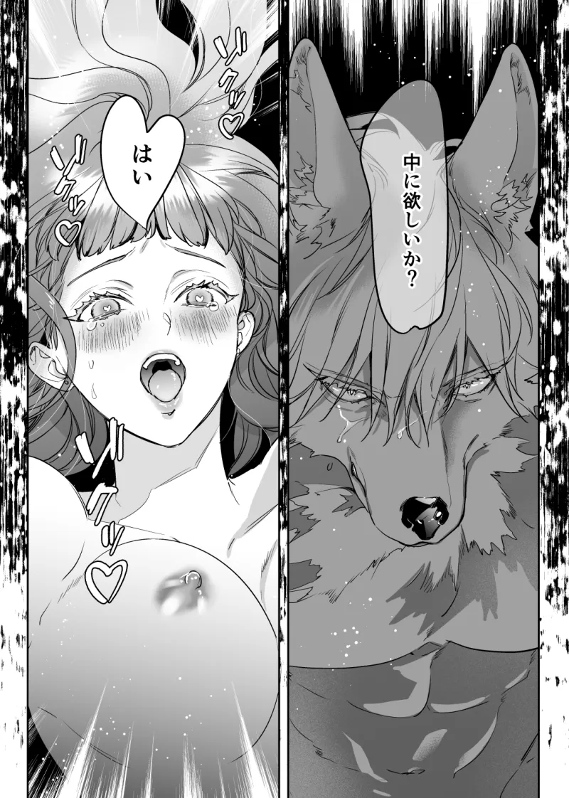 獣人婚約者の未熟な溺愛～初めてなのに×××すぎる～