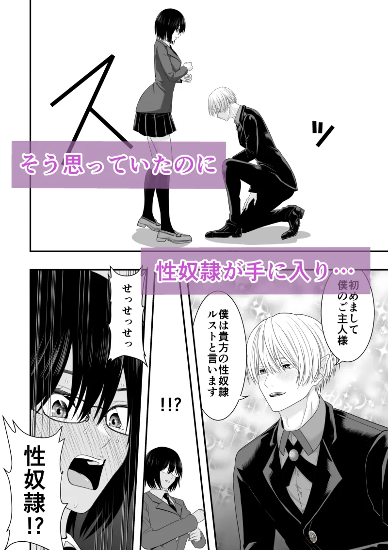 性に敏感なお年頃、  性奴隷悪魔が現れました