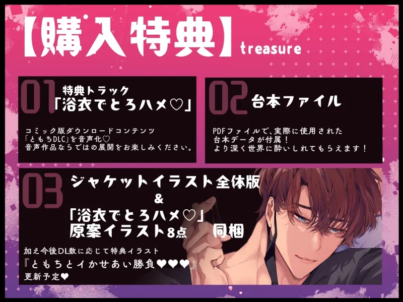 とろハメ男子～生まれてはじめて耳で脳イキ！?ポルチオキスでマゾメス調教…～【#01ともち】