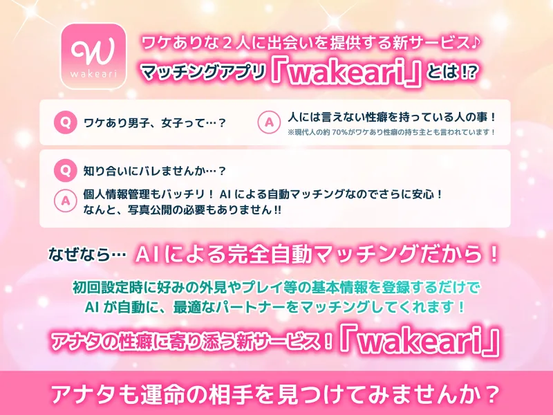 【※注意:全編雌犬扱い】ワケあり男子マッチング♪ ～推しアイドルは飼育願望のある超ドSご主人様でした。【飼われたいマゾ向け】