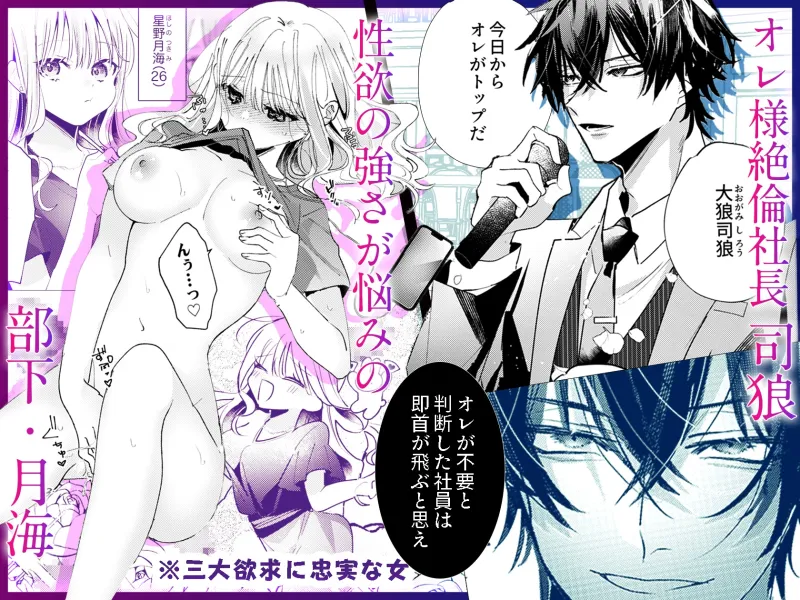 絶倫社長の愛玩うさぎ～性欲の強い男女がセックスしたら?～