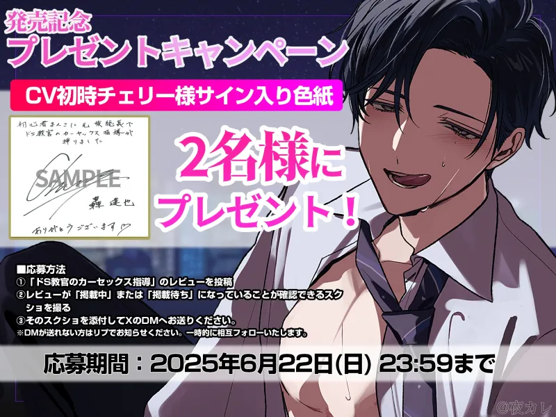【舐め音60分ぐっぽり】初心者まんこに元族総長でドS教官のカーセックス指導(という名のデカちん)が挿りました