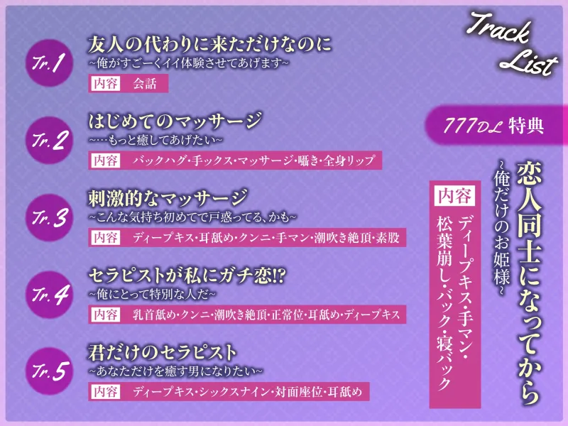 友人の代わりに女性向け風俗のキャンセルに来ただけです！ ～本番なしのはずなのにセラピストが私にガチ恋→本気セックス～《3大特典付き》