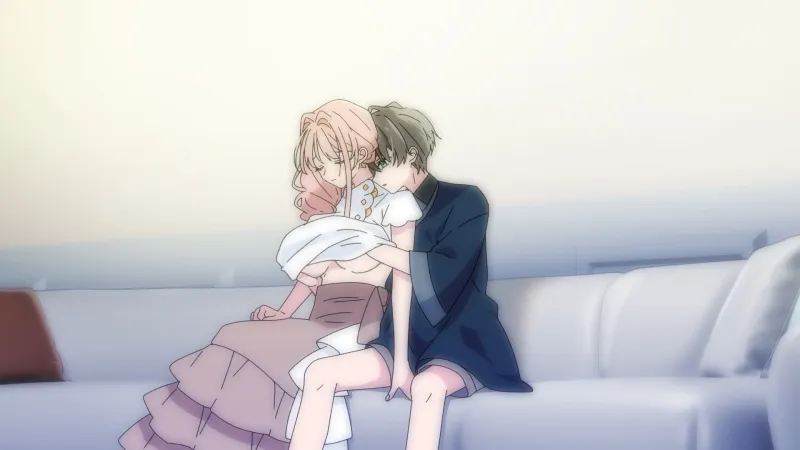 【ショタおね】不老の恋人に優しくもみもみされて気持ちよくなっちゃうアニメ
