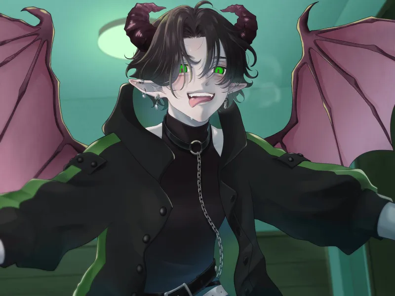 悪魔だけど特に害はないから安心してね♡