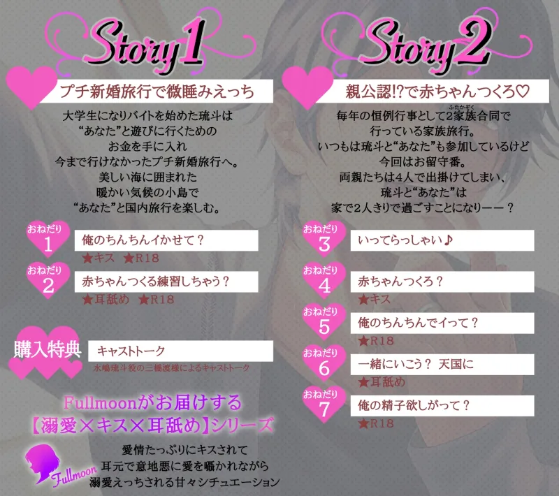 【溺愛×キス×耳舐め】天然あざとい年下幼なじみの求愛―大学生編―【KU100】