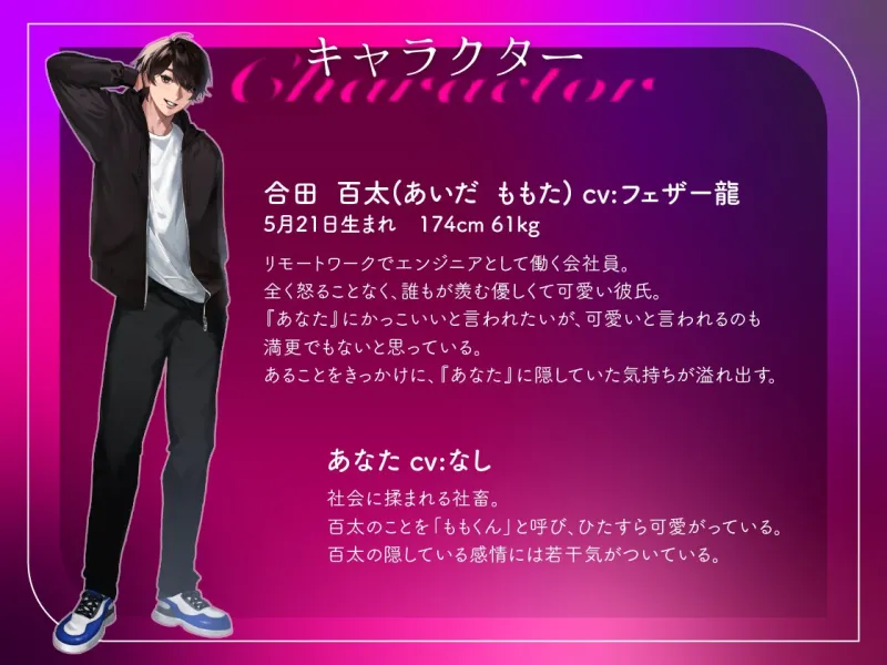 【ドSヤンデレ豹変】穏やかで可愛い彼氏が嫉妬で狂ったようです～喘ぎ真似×クリ責め×ポルチオぐりぐり密着濃厚セックスで連続絶頂させられちゃいました～