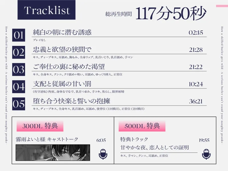 【流され×悶え×愛し合う】有能執事の乱れ方～アナタのえっちなイタズラに、まじめ執事は耐えられない～