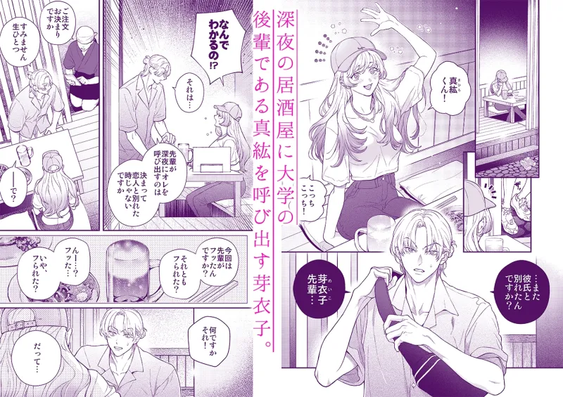 何でオレとだけは付き合ってくれないんですか?～深夜の居酒屋半個室～