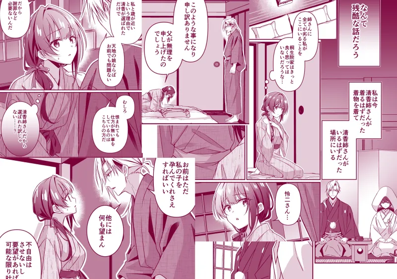 姉の代わりに嫁いだ私を孕ませて下さい