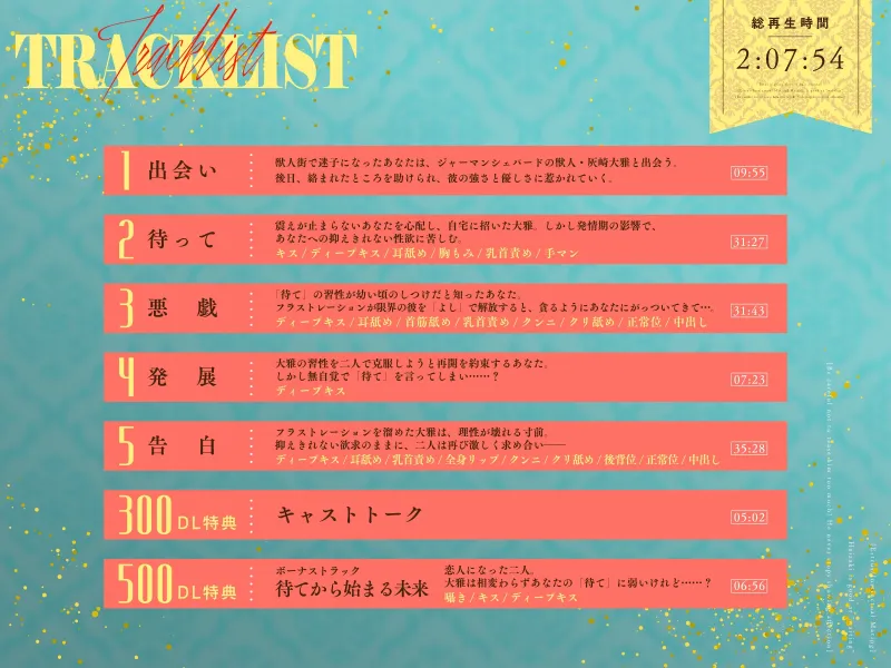 【発情期/本能交尾】灰崎君は“待て”が上手【焦らし過ぎ注意！止まらない愛情表現】