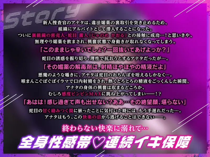 「そのイキ顔かわいいね♡」潜入ミッション失敗→媚薬発情→ぐちゃとろ濃密SEX→溺愛快楽堕ち