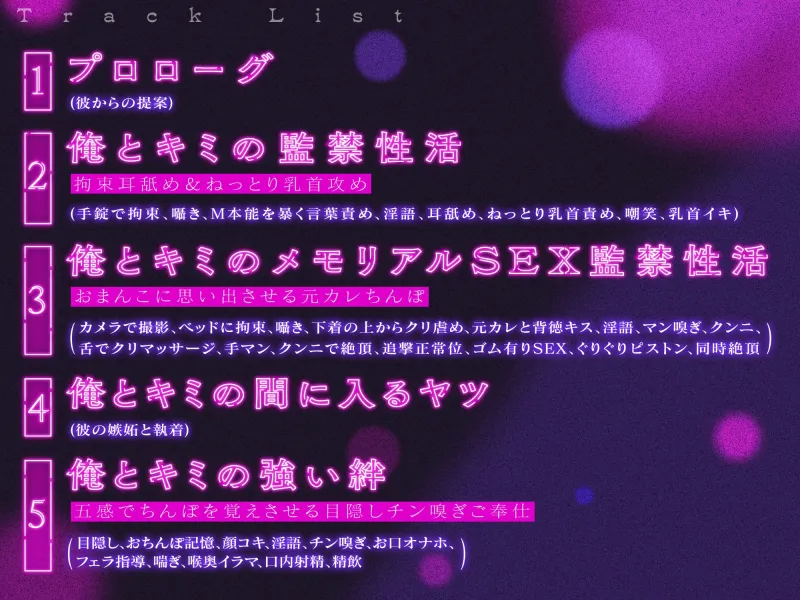 【※ハピエン保証】週末監禁～アナタの事が忘れられない執着元カレとねちねち孕ませ監禁性活「もっと俺に依存して…もっともっと俺の事求めてよ…」