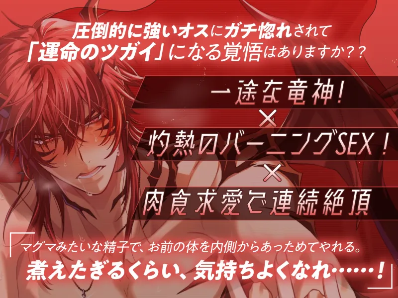 【♡燃えたぎる愛深交尾♡】拗らせ系童貞獣人ミカドくん、1000年越しに運命のツガイ見つけました。〜最強竜神男子にガチ惚れされて絶倫バーニングSEX【妊娠確率∞%⁉】