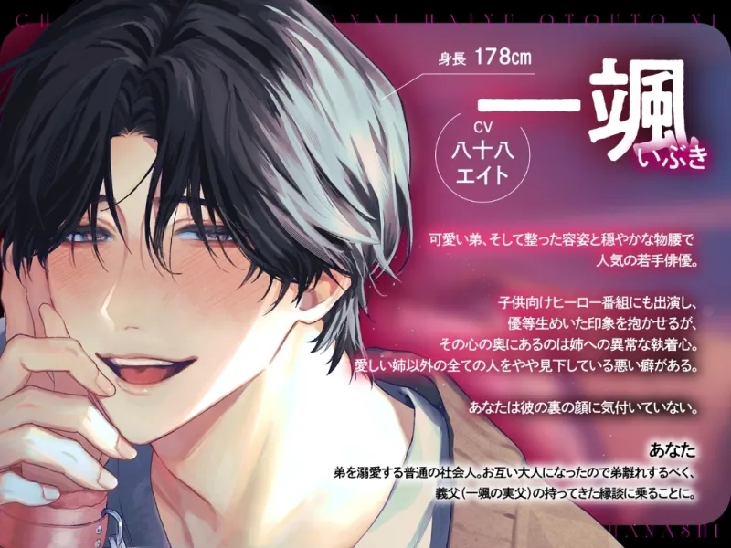 血の繋がらない俳優弟に重い執着愛をわからせられる話【出演声優:八十八エイト】