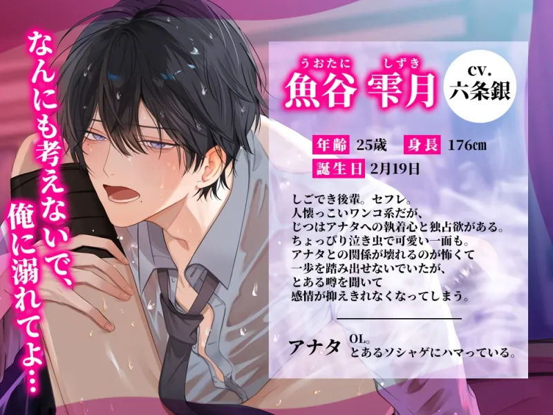 【期間限定20%OFF】びしょ濡れ注意報～セフレ後輩からのガン責め愛撫で潮吹き何回できるかな?～