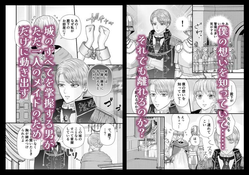 王太子の執着に溺れてメイドは恋を知る