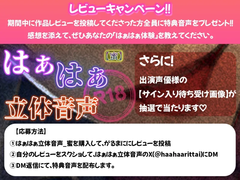 はぁはぁ立体音声_蜜