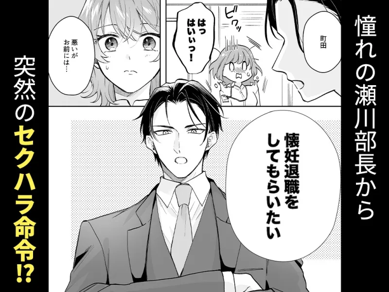 【絶対着床上司♂×安産尻部下♀】懐妊退職～私を救う、種付けセックス