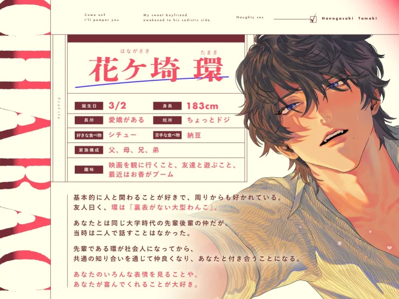 【 おいで? 甘やかしてあげる﹙♡﹚】 甘々×S~甘々彼氏の、Sに目覚めた意地悪えっち♡~