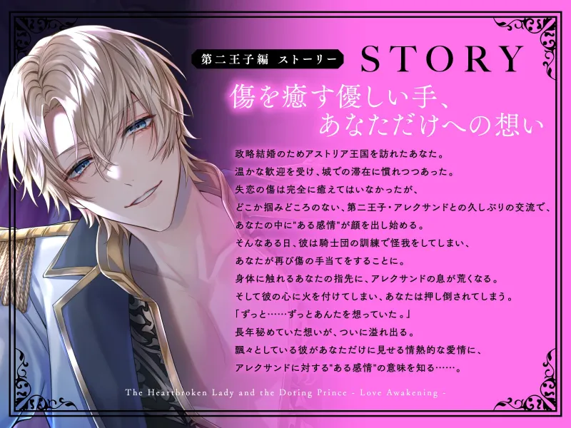 【純愛×あまあま独占欲】失恋令嬢と溺愛王子「あんたは俺のこと、どう思ってる?」7年越しの想いを全身にわからせる発情甘々セックス〈溢愛覚醒/第二王子編〉 【純愛×あまあま独占欲】失恋令嬢と溺愛王子「あんたは俺のこと、どう思ってる?」7年越しの想いを全身にわからせる発情甘々セックス〈溢愛覚醒/第二王子編〉