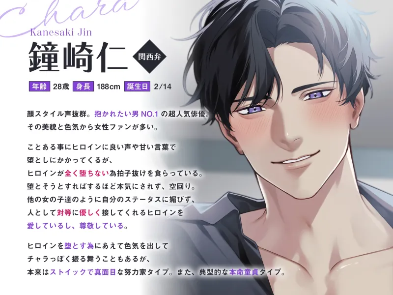 抱かれたい男No.1は本命だけに振り向いてもらえない〜激重甘やかしえっちで調教されるのでスキャンダルにも動じません！?〜