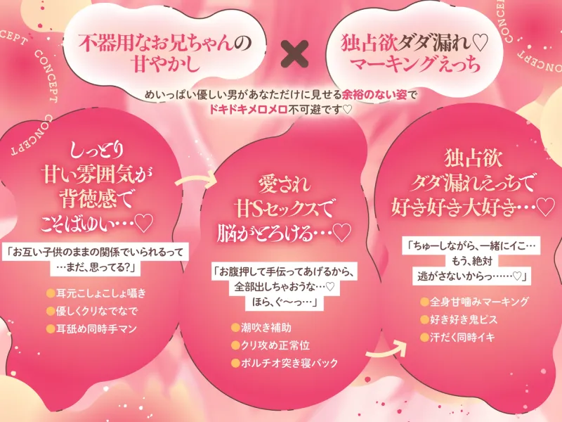 《メロS煽り潮吹き補助♡》虎にいちゃんの甘噛み。ままならない、大人の恋わずらい【独占欲だだ漏れ、甘とろマーキングえっち】