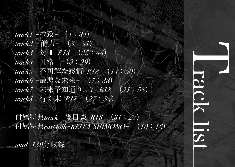 視えたその先に、堕ちていく。