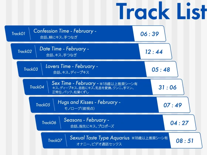 【CV.三橋渡】Stellar Calendar(ステカレ)～February Story～