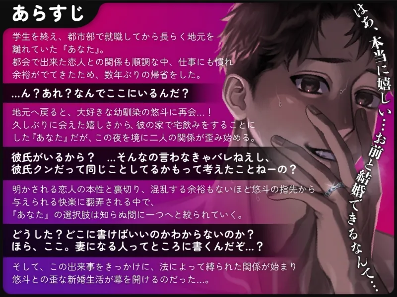 ゆうとくんの、ゆうとおり。〜幼馴染の悠斗くんは、数年ぶりに帰省したあなたの全てを奪いたい。〜
