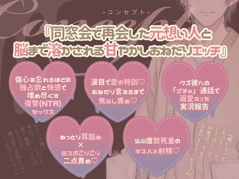 キミが攫う夜～同窓会で再会した元想い人がクソな今カレから私を救って(NTR)くれた話～